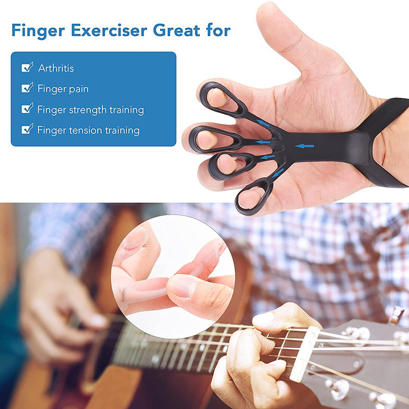 Silicone Grip Device Finger Exercise Stretcher Arthritis Hand Grip Trainer Strengthen Rehabilitation Training